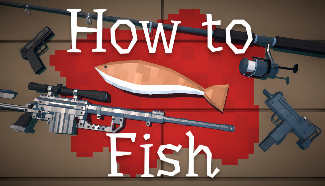 Official How to Fish promotional artwork from Dazed Games.